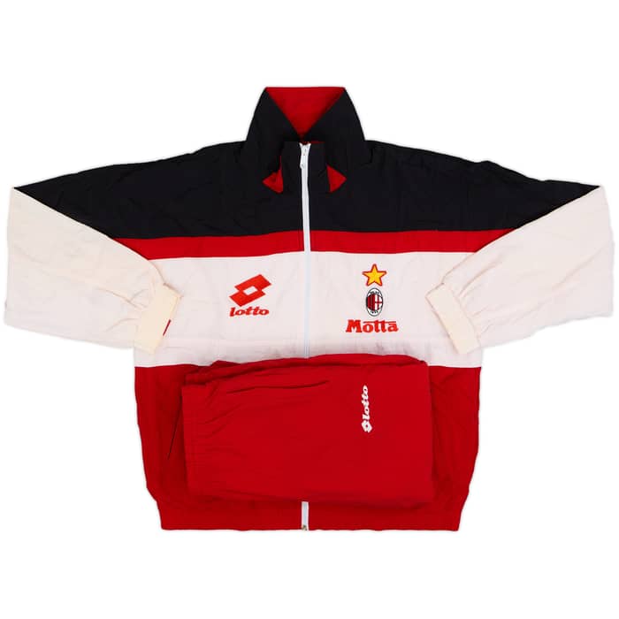 1993-94 AC Milan Lotto Tracksuit - 9/10 - (S)
