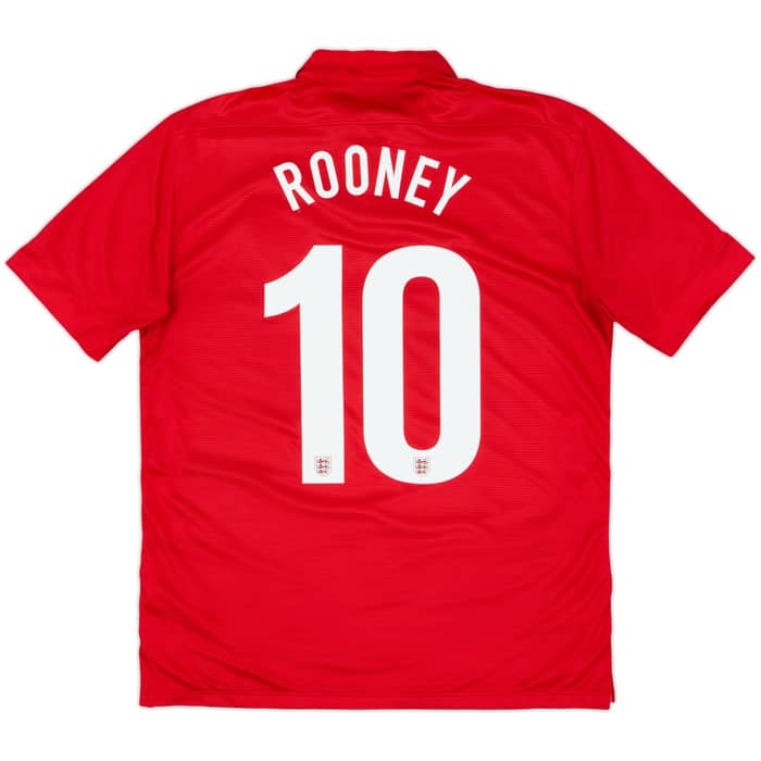2013 England Away 150th Anniversary Shirt Rooney #10 - 7/10 - (M)