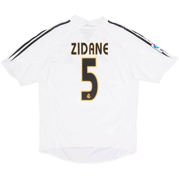 2004-05 Real Madrid Camiseta de local Zidane #5 - 8/10 - (M)