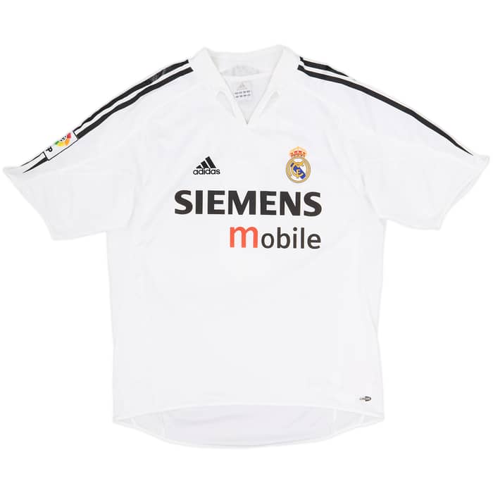 2004-05 Real Madrid Camiseta de local Zidane #5 - 8/10 - (M)