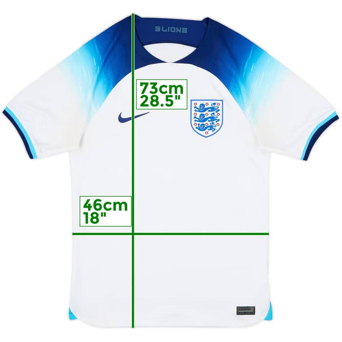 2022-23 England Home Shirt - 4/10 - (S)