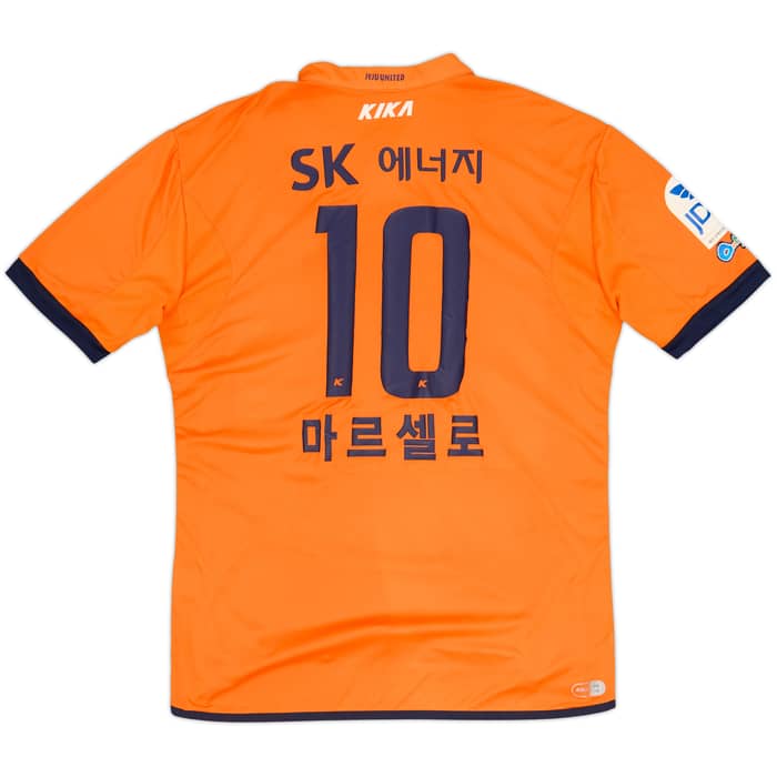 2015-16 Jeju United Home Shirt Marcelo #10 - 7/10 - (XXL)