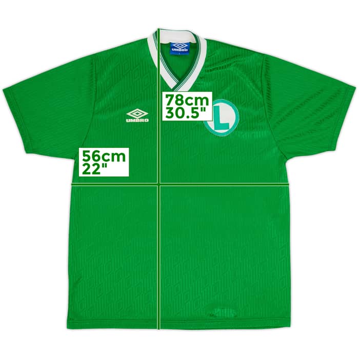 1990s Umbro Template Shirt - 8/10 - (L)