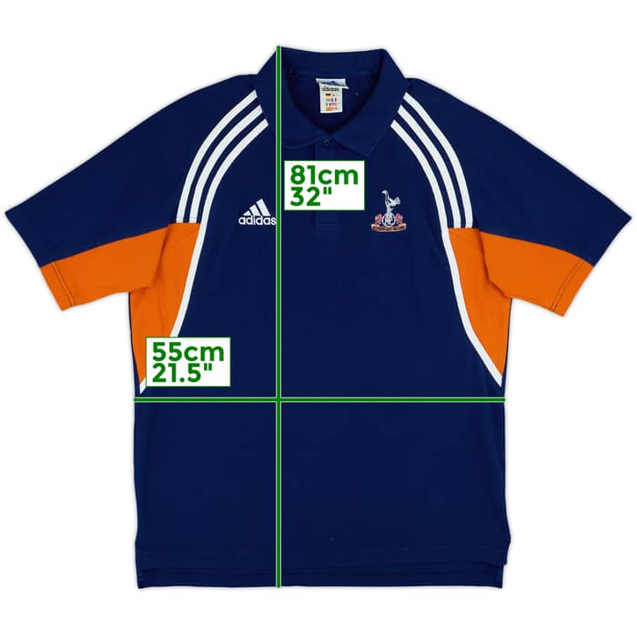 2000-01 Tottenham adidas Polo Shirt - 8/10 - (L)