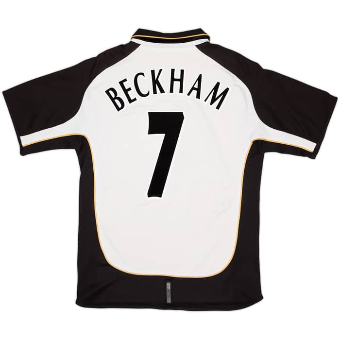 2001-02 Manchester United Centenary Away/Third Shirt Beckham #7 - 5/10 - (L)