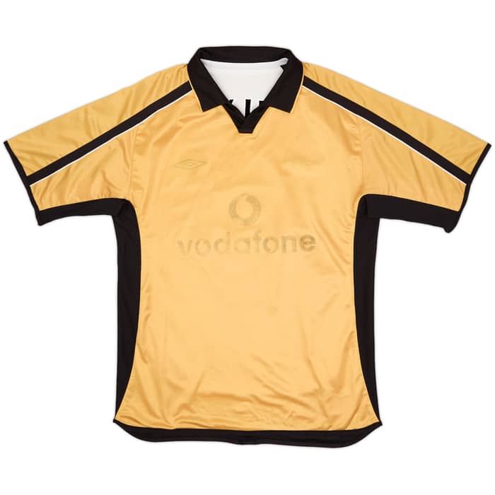 2001-02 Manchester United Centenary Away/Third Shirt Beckham #7 - 5/10 - (L)