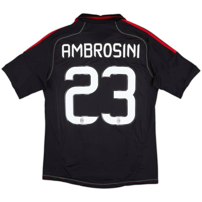 Camiseta de la tercera equipación del AC Milan 2012-13 Ambrosini #23 - 8/10 - (M)