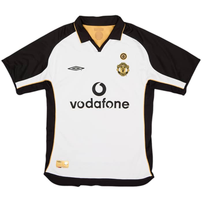 2001-02 Manchester United Centenary Away/Third Shirt Beckham #7 - 5/10 - (M)