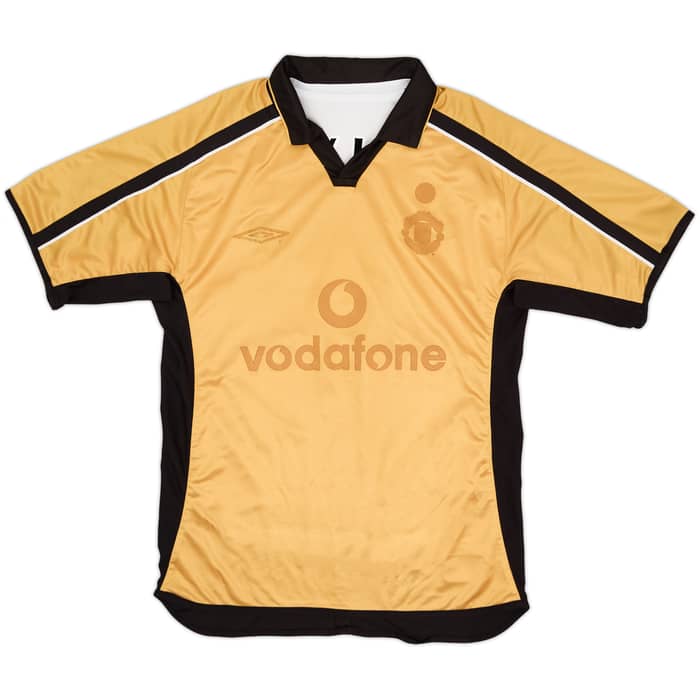 2001-02 Manchester United Centenary Away/Third Shirt Beckham #7 - 5/10 - (M)