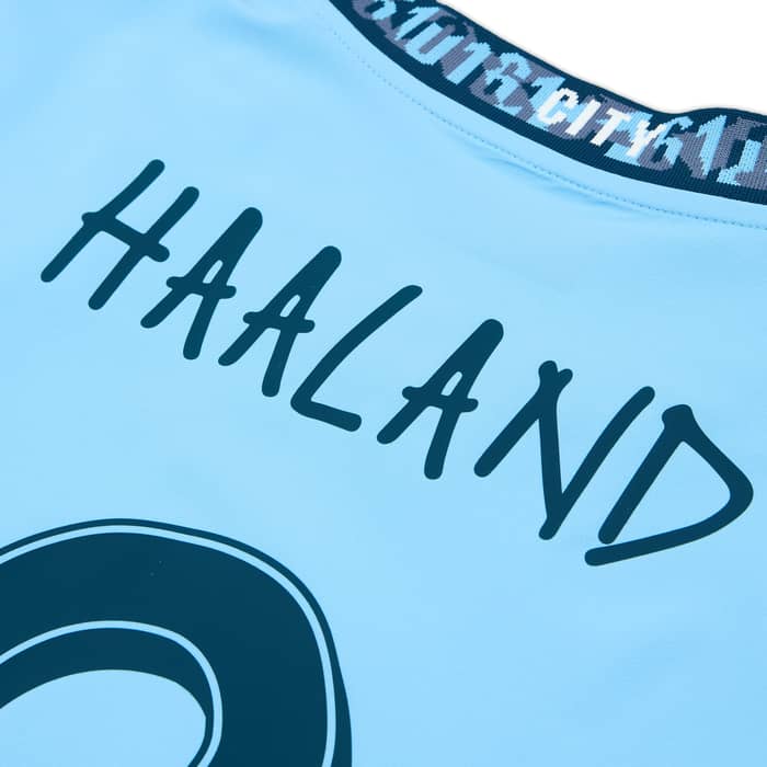 2024-25 Manchester City Authentic Home Shirt Haaland #9