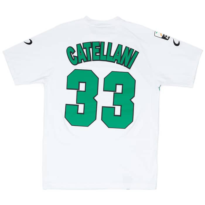 2010-11 Sassuolo Match Worn Away Shirt Catellani #33