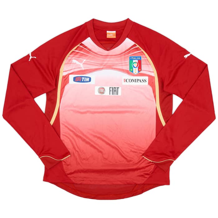 2010-11 Italy Puma Training L/S Shirt - 9/10 - (M)