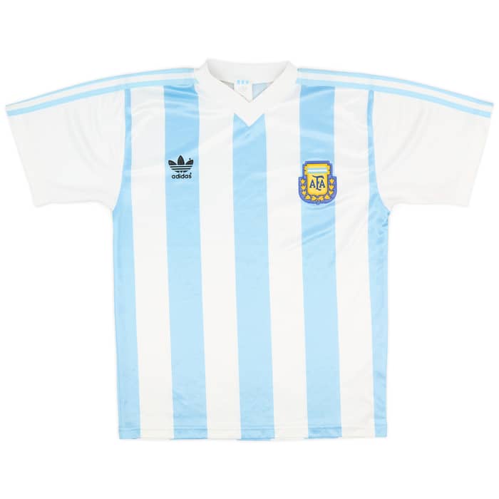 1990-91 Argentina Home Shirt #10 - 9/10 - (S)
