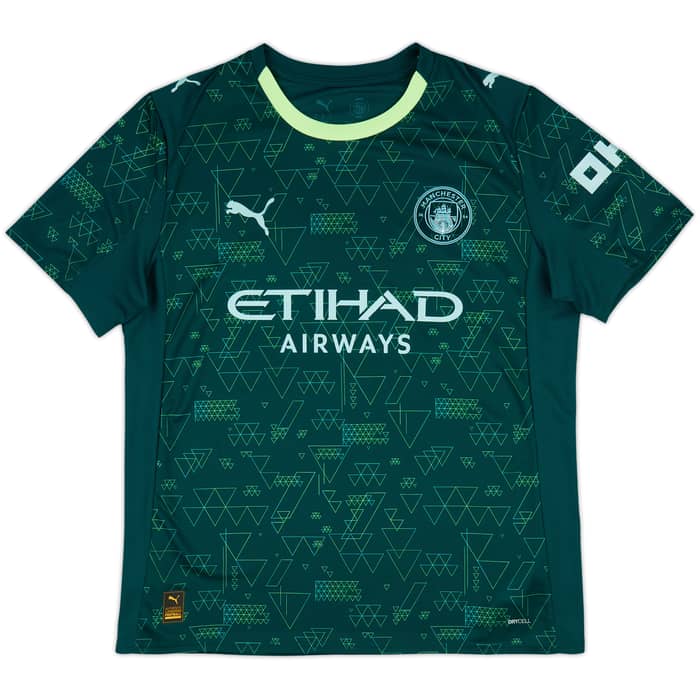2025-26 Manchester City Fourth Shirt Haaland #9