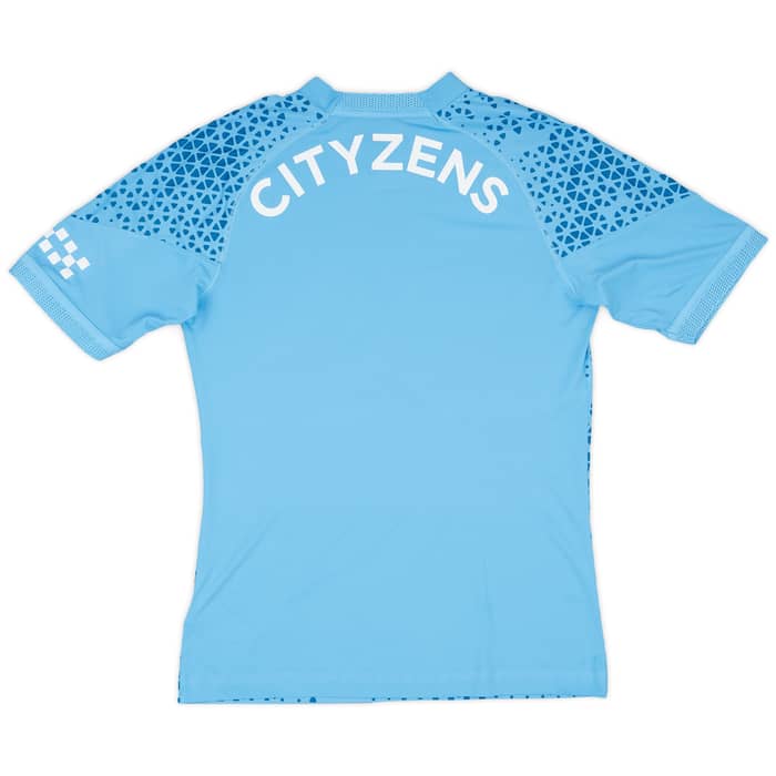 2023-24 Manchester City Player Issue Training Shirt #47 (Foden) - As New - (M)