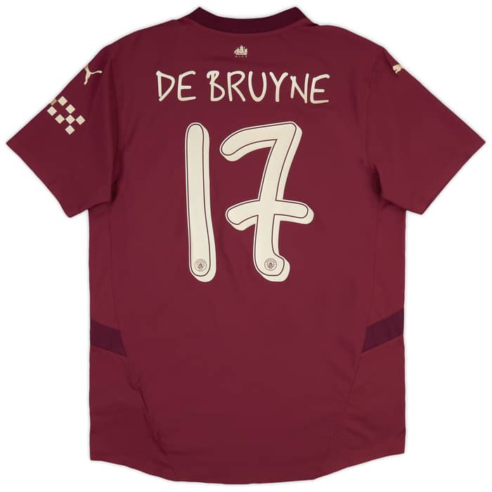 2024-25 Manchester City Authentic Third Shirt De Bruyne #17