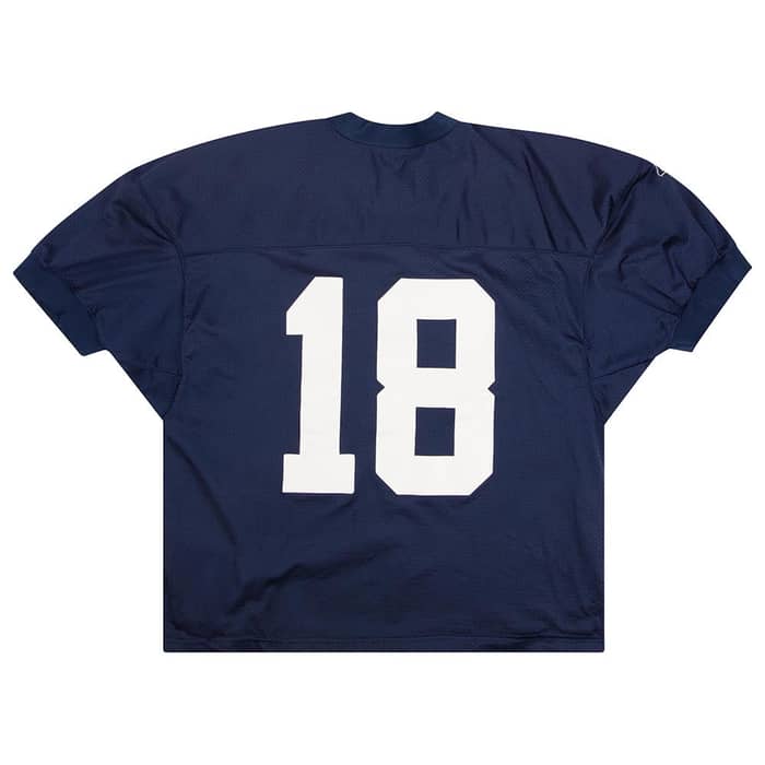 2001 St. Louis Rams #18 Authentic Reebok Training Jersey XL