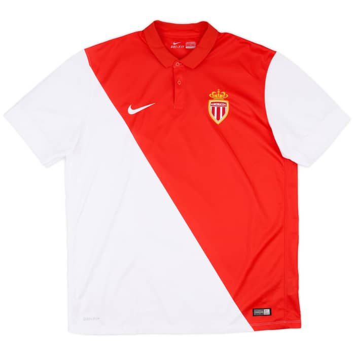 2014-15 Monaco Home Shirt Bernardo Silva #15 - 8/10 - (XL)