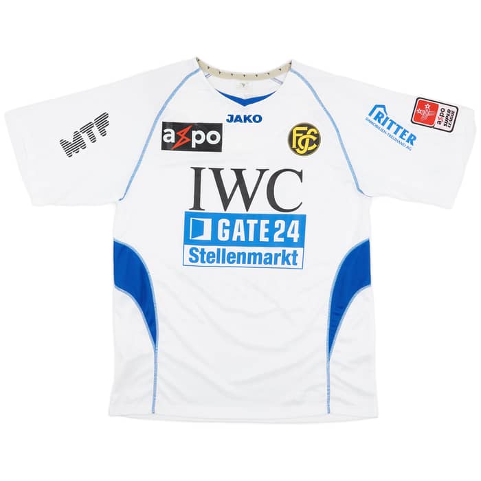 2005-06 FC Schaffhausen Signed Home Shirt Tarone #14 - 7/10 - (M/L)