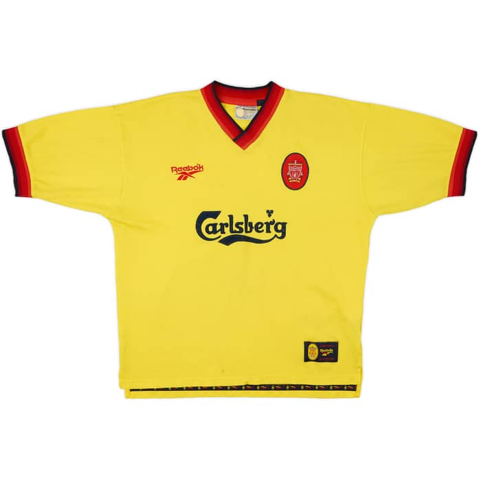1997-99 Liverpool Away Shirt Fowler #9 - 5/10 - (L)