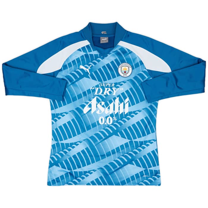 2023-24 Manchester City Player Issue Pre-Match Sweat Top #47 (Foden) - 9/10 - (M)