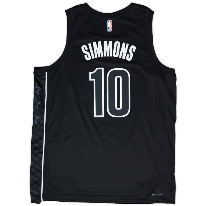2022-25 Brooklyn Nets Simmons #10 Jordan Swingman Alternate Jersey (XL)