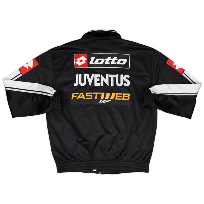 2001-02 Juventus Lotto Track Jacket - 9/10 - (L)