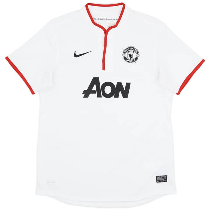 2012-14 Manchester United Away Shirt Evra #3 - 8/10 - (Women's M)