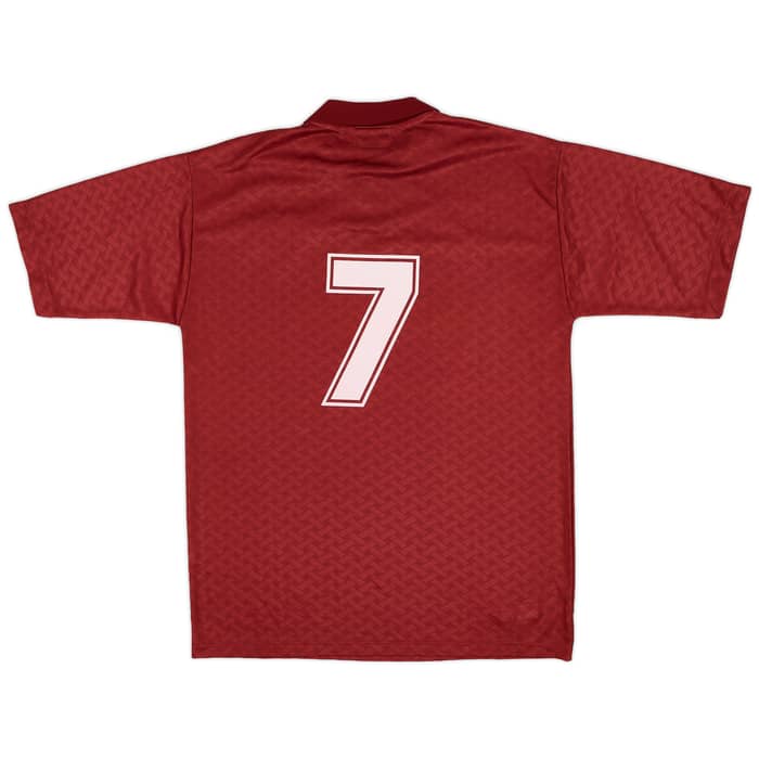 1992-93 Reggiana Match Worn Home Shirt #7