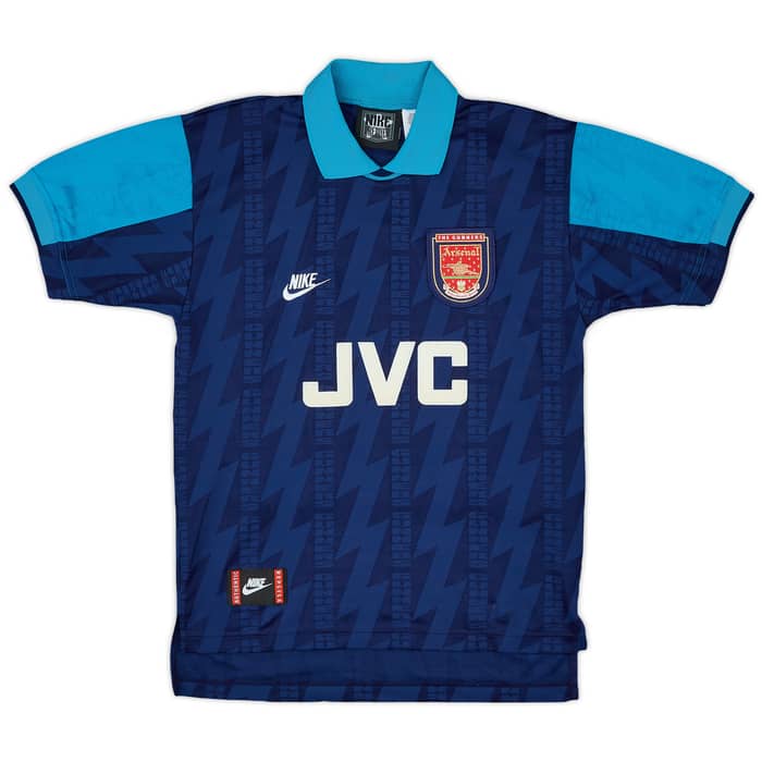 1994-95 Arsenal Away Shirt Wright #8 - 7/10 - (S)