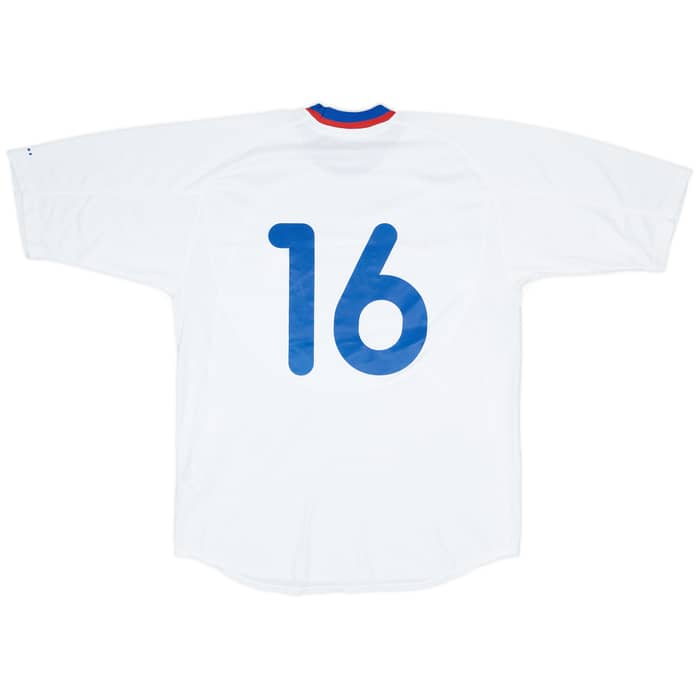 2000-01 Slovakia Match Issue Home Shirt #16
