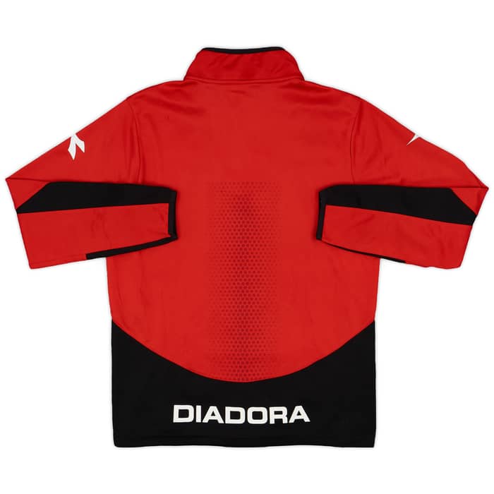2018-19 FC Nordsjaelland Diadora 1/4 Zip Drill Top - 8/10 - (M)