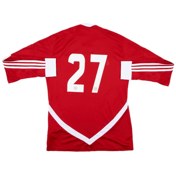 2012-13 Almere City Home L/S Shirt #27 - 6/10 - (M)