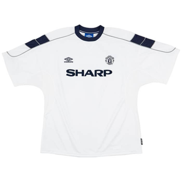 1999-00 Manchester United Third Shirt Beckham #7 - 7/10 - (XXL)