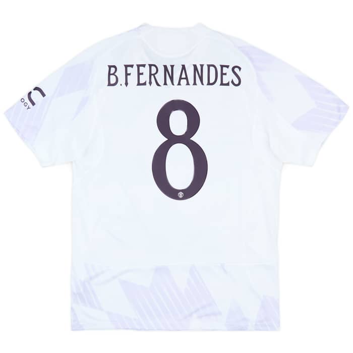 2025-26 Manchester United Authentic Away Shirt B.Fernandes #8