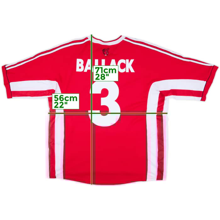 1998-99 Kaiserslautern Home Shirt Ballack #3 - 7/10 - (XL)