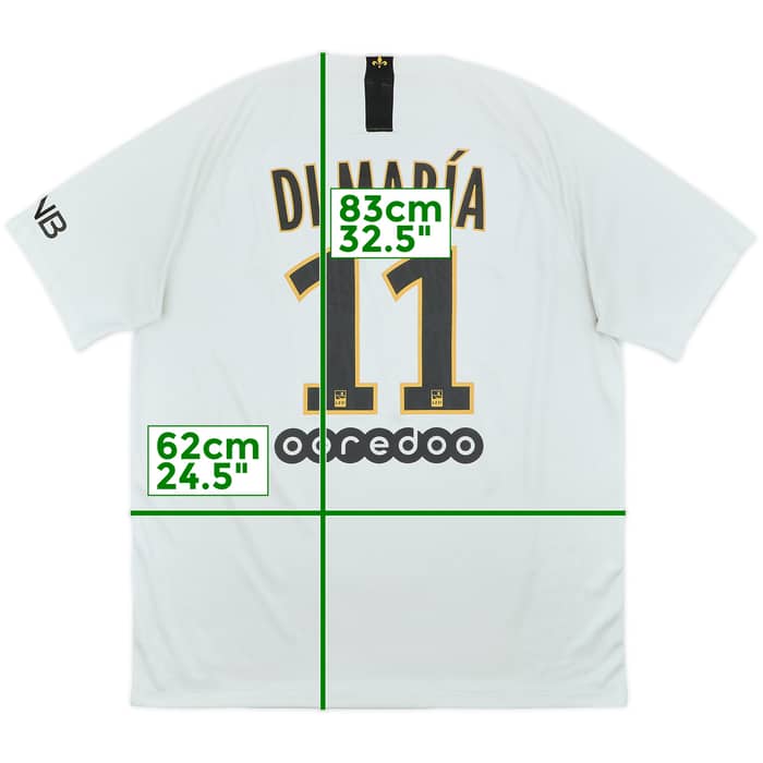 2018-19 Paris Saint-Germain Away Shirt Di Maria #11 - 8/10 - (L)