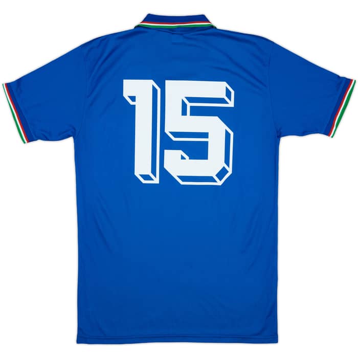 1986-88 Italy Home Shirt #15 - 10/10 - (L)