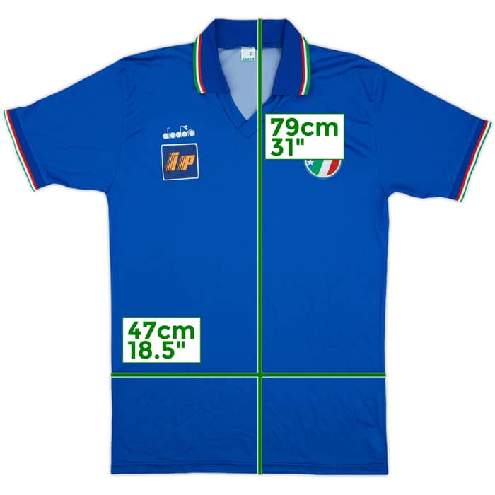 1986-88 Italy Home Shirt #15 - 10/10 - (L)
