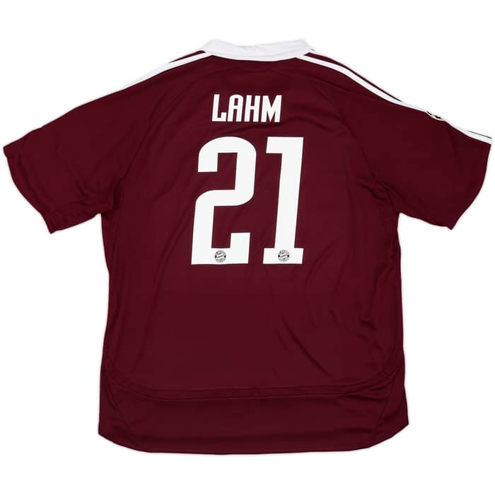 2006-07 Bayern Munich CL Shirt Lahm #21 - 8/10 - (XL)