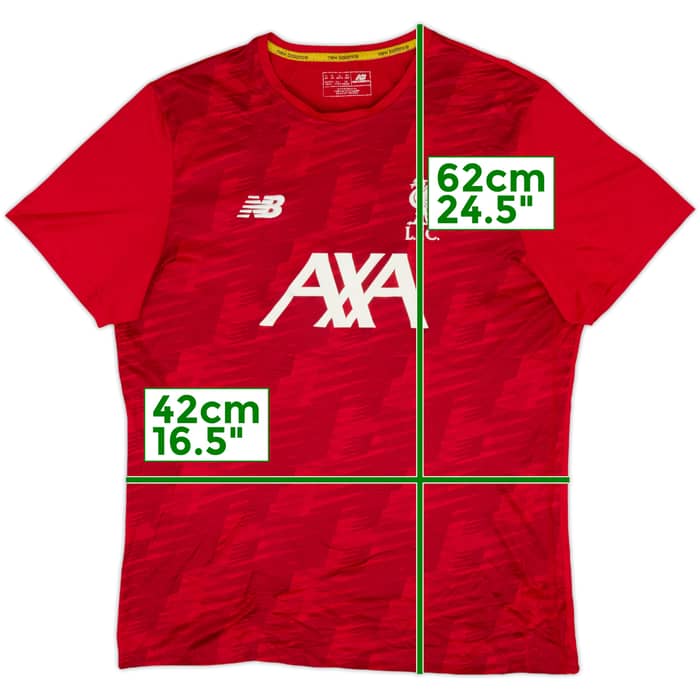 2019-20 Liverpool New Balance Training Shirt - 7/10 - (XL)