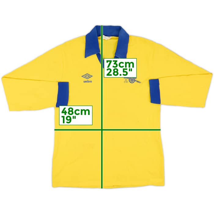 1978-81 Arsenal Away L/S Shirt - 6/10 - (M)