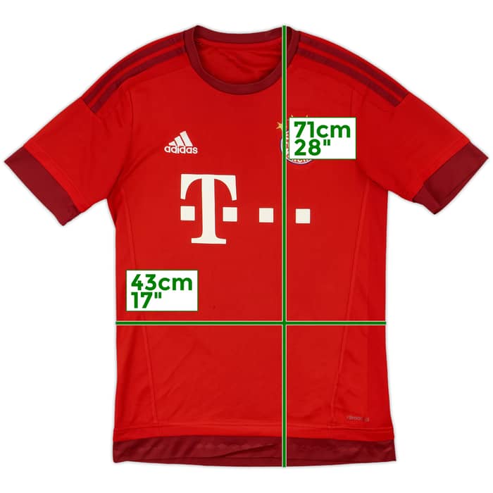 2015-16 Bayern Munich Home Shirt - 5/10 - (S)