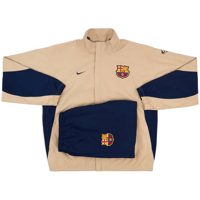 2003-04 Barcelona Nike Tracksuit - 9/10 - (L)
