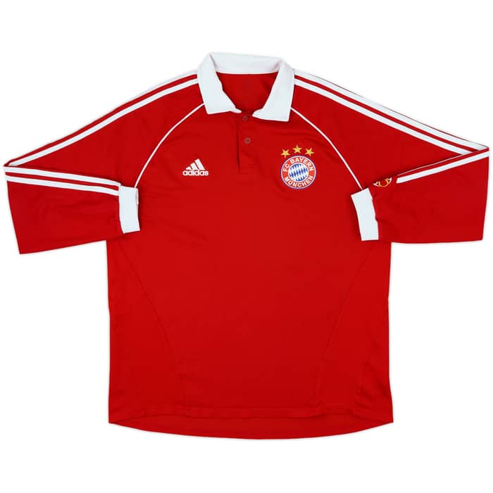 2006-07 Bayern Munich Player Issue Home L/S Shirt Schweinsteiger #31 - 9/10 - (XL)