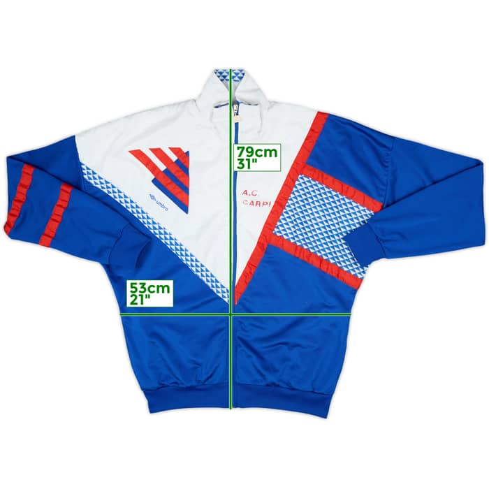 1990-91 Carpi Umbro Track Jacket - 7/10 - (XL)