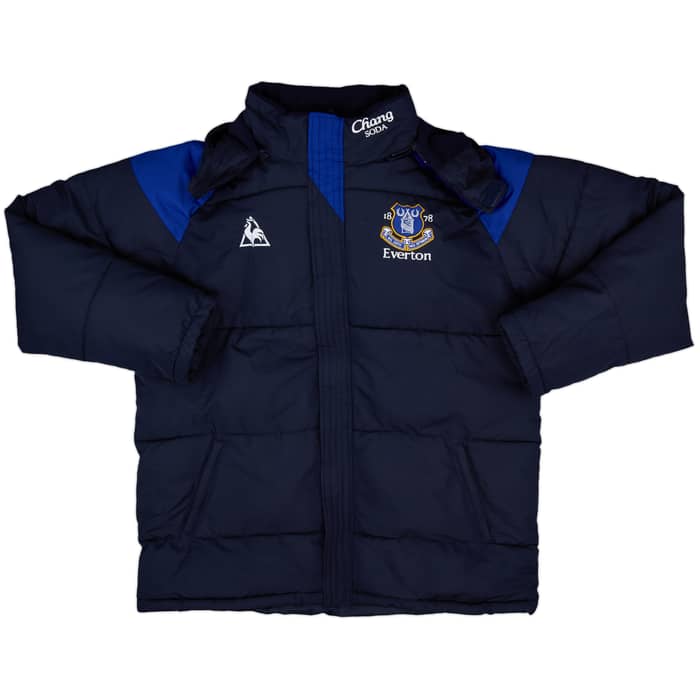2009-10 Everton Le Coq Sportif Padded Bench Coat - 9/10 - (XL)