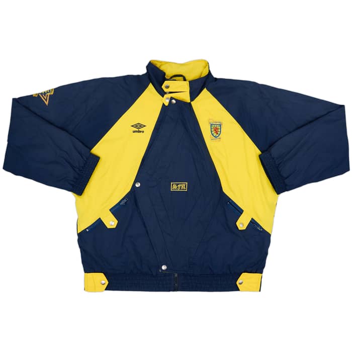 1990-92 Scotland Umbro Track Jacket - 7/10 - (M)