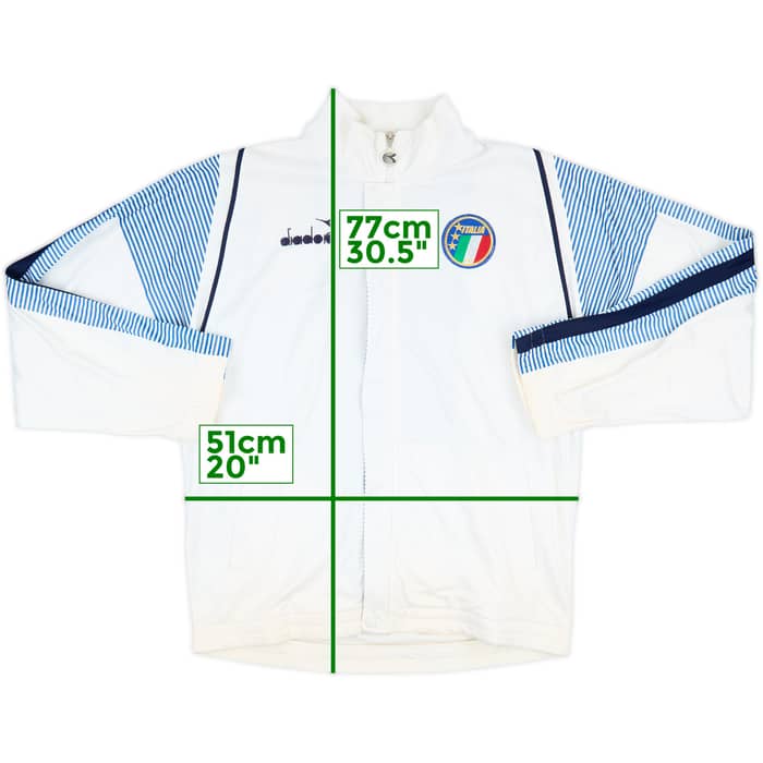 1988-90 Italy Diadora Track Jacket - 8/10 - (L)