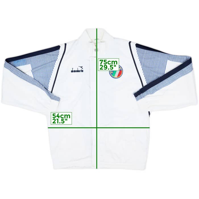 1988-90 Italy Diadora Track Jacket - 8/10 - (L)